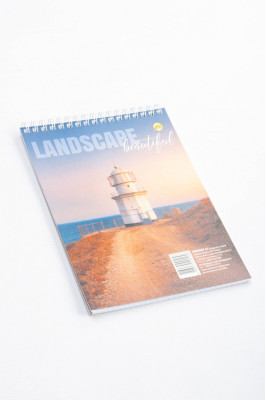 Блокнот на верхній спіралі, А5, 60 аркушів